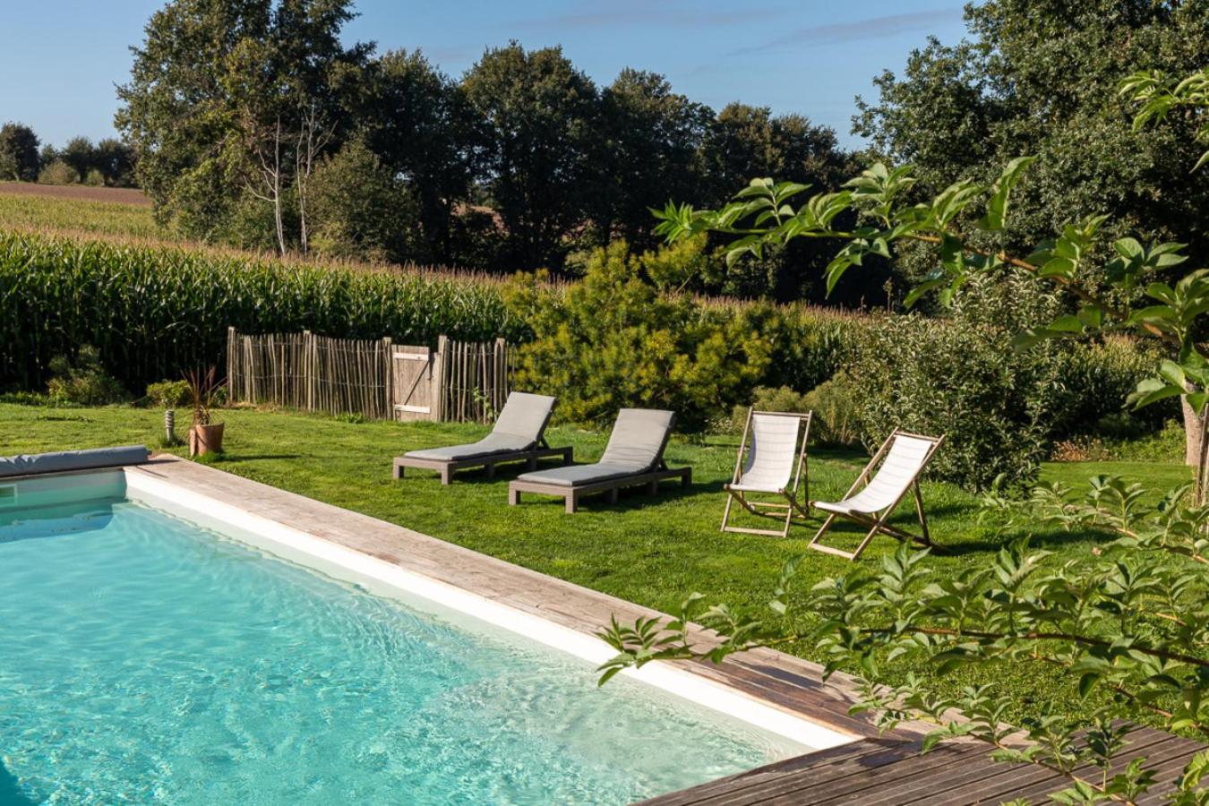 Domaine Du Kelenn, Maison D'Hotes De Charme Avec Piscine Caden Eksteriør bilde